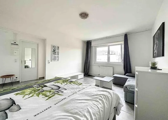 Apartamento Super Near Basel Bale Private Parking Saint-Louis (Haut-Rhin)